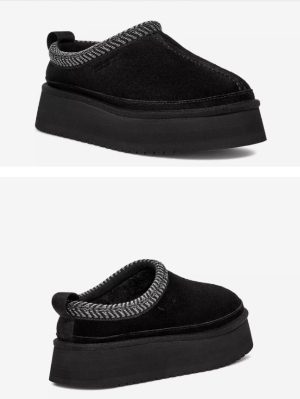 NIB size 5 Koolaburra by UGG Burree Platform Slipper - Women's color black